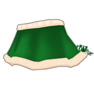 限定SRサンタスカート（緑）