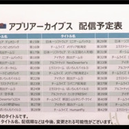 発表された42タイトル(ニコニコ生放送 ゲーム情報発信!「プレコミュ」Cafe #54 より)