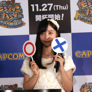 G級アイドル“橋本環奈”をお笑い界のハンター“キンタロー。”が新ネタで狩る!『モンハン メゼポルタ開拓記』リリース記念イベントレポ