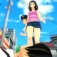 オープンワールドADV『夏色ハイスクル』ヒロインやシステムが公開、行き過ぎたパンチラ撮影の末路は“補導”