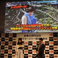佐野ひなこが『鉄拳』の新キャラ「クロエ」コスプレを披露!原田氏「ゲームのモデルよりもかわいい」