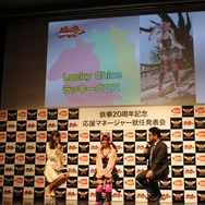 佐野ひなこが『鉄拳』の新キャラ「クロエ」コスプレを披露!原田氏「ゲームのモデルよりもかわいい」