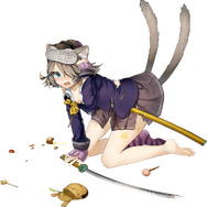 DMM、今度は刀を美少女に！新作『しんけん!!』の“敗北”キャライラストや、一部システムを公開