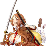 DMM、今度は刀を美少女に！新作『しんけん!!』の“敗北”キャライラストや、一部システムを公開