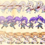 DMM、今度は刀を美少女に！新作『しんけん!!』の“敗北”キャライラストや、一部システムを公開