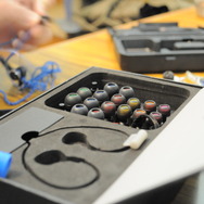 「FFXIV FAN FESTIVAL 2014」でライブ演奏した祖堅正慶氏率いるバンド「THE PRIMALS」のリハーサルスタジオに特別潜入