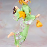 FREEingよりアニメ「アイマス」の星井美希 浴衣Ver.フィギュアが登場、浴衣シリーズも展開予定