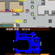 迷宮“新宿駅”を探検するダンジョンRPG『新宿ダンジョン』が3DSに登場！1月7日配信予定