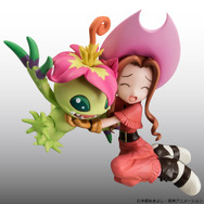「デジモンアドベンチャー」よりフィギュア「太刀川ミミ&パルモン」「泉光子郎&テントモン」が登場