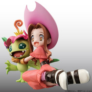 「デジモンアドベンチャー」よりフィギュア「太刀川ミミ&パルモン」「泉光子郎&テントモン」が登場
