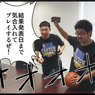 『NBA CLUTCH TIME』開発チームとインサイド編集部の戦い再び！ユニフォーム＆広告掲載権を巡り、今度はゲームで勝負！