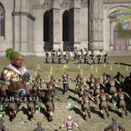 戦場にほかのプレイヤーのキャラクターが登場