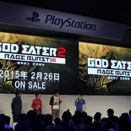 【台北ゲームショウ2015】台湾でも盛り上がり十分!『ゴッドイーター2 レイジバースト』の富澤氏と吉村氏が登場
