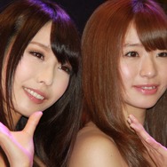 【台北ゲームショウ2015】紗倉まな、上原亜衣、有村千佳、初美沙希の4人が『龍が如く』ブースに登場し台湾男子たち大興奮