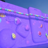 雪像とプロジェクションマッピングの融合！『キャンディクラッシュソーダ』が色鮮やかにさっぽろ雪まつりに登場