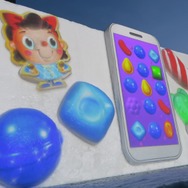 雪像とプロジェクションマッピングの融合！『キャンディクラッシュソーダ』が色鮮やかにさっぽろ雪まつりに登場