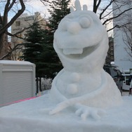 妖怪ウォッチ、マリオ、初音ミク、ふなっしーから錦織圭、松岡修造まで今年のさっぽろ雪まつりの雪像一挙紹介