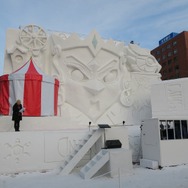 妖怪ウォッチ、マリオ、初音ミク、ふなっしーから錦織圭、松岡修造まで今年のさっぽろ雪まつりの雪像一挙紹介