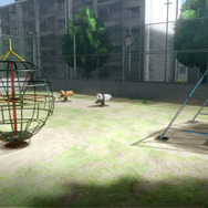 仕掛けになりそうな遊具がたくさん