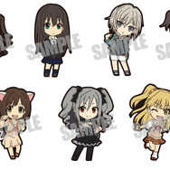 壽屋より「アイマス シンデレラガールズ」ラバーストラップ第1弾が5月発売、卯月や凛など7名がラインナップ