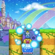3DS『チャリ走DX3』が「プリキュア」とコラボ!?フローラたちがステージを走る
