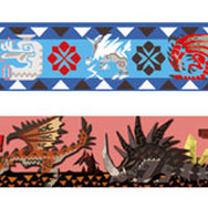 MH マスキングテープ モンスター