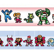 ロックマン マスキングテープ ドットキャラクター