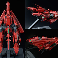 初ガンプラ化となる「レッド・ゼータ」がMGで登場、外装の新規造形は全身の約8割に