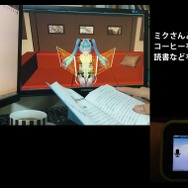 「初音ミクとずっと一緒」を実現する自作アプリ登場!スワイプ操作で、ミクがデバイス間を移動