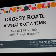 【GDC 2015】2人で作って10億円を稼いだ『クロッシーロード』のサクセスストーリー