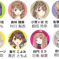 スクールファンファーレ キャラクター