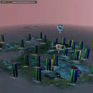 MMO『黒い砂漠』シームレスな世界を表示するマップでは、資源状況・湿度も確認可能