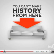 オバマ候補「Wiiリモコンを置いて、歴史を変えよう」呼びかける