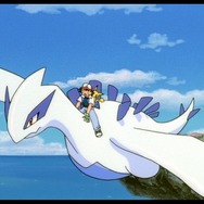 ルギア「幻のポケモンルギア爆誕」(99)に登場。「海の神」と呼ばれるポケモン。