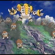 レジギガス「ギラティナと氷空の花束シェイミ」(08)に登場。