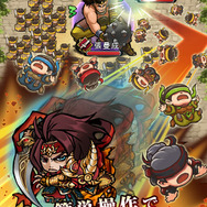 『三国大戦スマッシュ！』個性豊かな武将で爽快ひっぱり大戦アクション、事前登録も受付開始