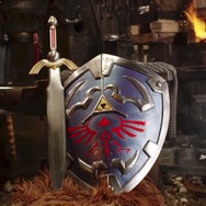 あの鍛冶職人が『ゼルダの伝説』の「ハイリアの盾」を制作、マスターソードと合わせて完全装備に
