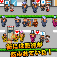 アプリ『くにおくんの熱血ストリート』配信スタート、スワイプとタッチで不良をぶっ飛ばせ