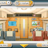 THINKボタンで主人公の独り言がヒントに