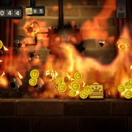 「ぎゃー」という声とともに燃えるマシュマロくんたち（ほくそ笑み）