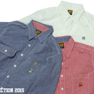 エディットモード、『スーパーマリオ』『スーパーマリオ3』新作シャンブレーシャツを発売