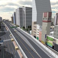 「Japanese Naniwa City」で表示した大阪市なんば駅周辺