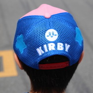 「星のカービィ帽子（メッシュキャップ）」