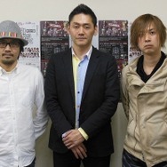 左)田村孝裕氏、中央)菊地等氏、右)セガゲームス吉田幸司氏
