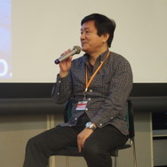 角川ゲームス代表取締役社長の安田善巳氏