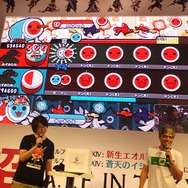 【超会議2015】参加者＆『FFXIV』開発陣が『太鼓の達人』極タイタン戦に挑戦