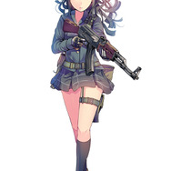 DMMに“美少女×ミリタリー”SLG『シューティングガール』登場!武器は古今東西の名銃