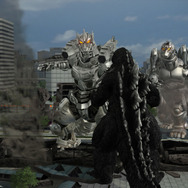 ゴジラ・機龍・スーパーメカゴジラによる乱戦