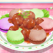 マカロン＋ミートボール