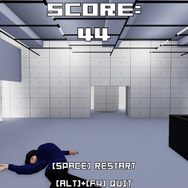 ジャミロクワイのMV風ゲームがシュール…ソファに当たると、本人が膝から崩れ落ちる